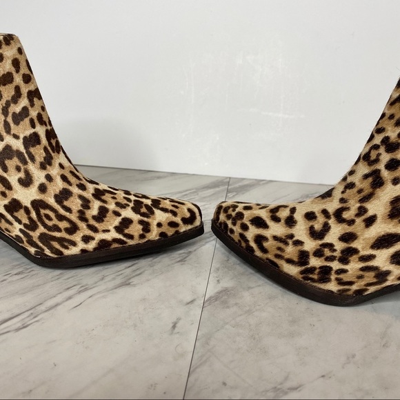 New! Sam Edelman Walden Leopard Print Bootie 6.5M - Picture 9 of 14